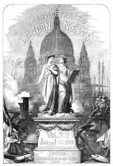 Front page, Vol. 28, Jan. to June 1846. Creator: Unknown