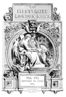 Front page, "Illustrated London News", January to June, 1895. Creator: Unknown