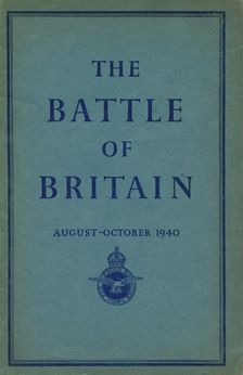 Front page of The Battle of Britain, 1940