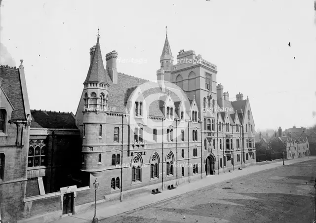 Front Quad, Balliol College, Oxford, Oxfordshire, 1870.  Creator: Henry Taunt.