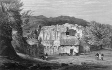Front View of the Kylas, Caves of Ellora 1835. Creator: Samuel Prout