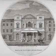 Front view of the Pantheon on Oxford Street, Westminster, London, 1795. Artist: Anon