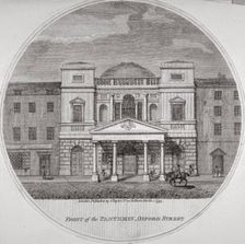 Front view of the Pantheon on Oxford Street, Westminster, London, 1795. Artist: Anon