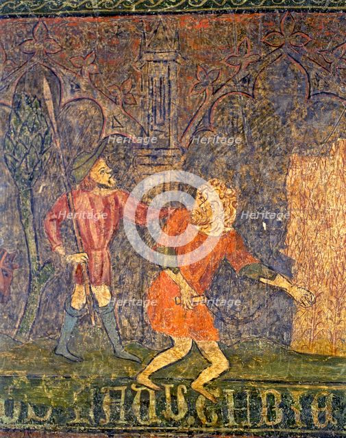 Frontal of Tordesillas, tempera on wood, from the convent of Santa Clara in Tordesillas in Vallad…
