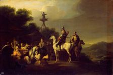 Frontier Guards (Circassian Prince on Horseback Selling Two Boys)