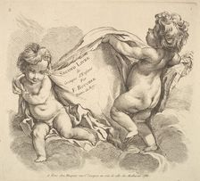 Frontispiece, 1738-45. Creator: Gabriel Huquier