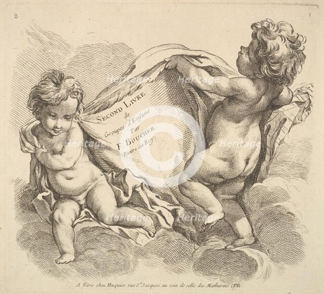 Frontispiece, 1738-45. Creator: Gabriel Huquier.