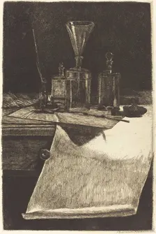 Frontispiece, 1871 (this state). Creator: Francois Bonvin
