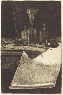 Frontispiece, 1871 (this state). Creator: Francois Bonvin