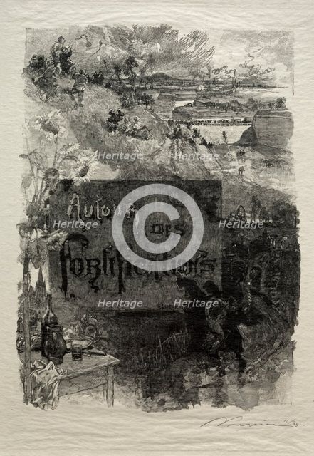 Frontispiece, 1886. Creator: Auguste Louis Lepère (French, 1849-1918).