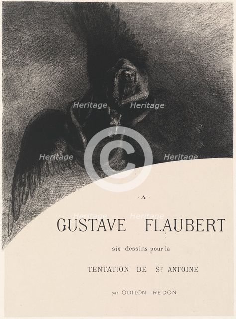 Frontispiece, 1889. Creator: Odilon Redon.