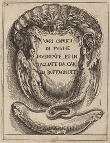 Frontispiece, c. 1690. Creator: Carlo Antonio Buffagnotti
