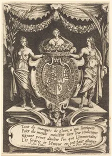 Frontispiece for "The Combat at the Barrier", 1627. Creator: Jacques Callot