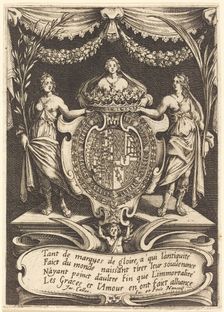 Frontispiece for "The Combat at the Barrier", 1627. Creator: Jacques Callot