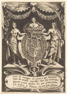 Frontispiece for "The Combat at the Barrier", 1627. Creator: Jacques Callot