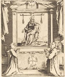 Frontispiece for The Order of the White Penitents at Nancy. Creator: Jacques Callot