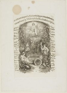 Frontispiece for the Revue Fantaisiste, 1861. Creator: Rodolphe Bresdin