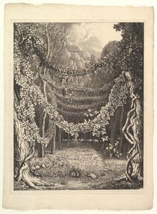 Frontispiece for Heft IV of "Homer nach Antiken gezeichnet", Göttingen: Heinrich Diete..., ca. 1796. Creator: Johann Heinrich Wilhelm Tischbein