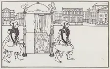 Frontispiece for Juvenal, 1894. Creator: Aubrey Beardsley