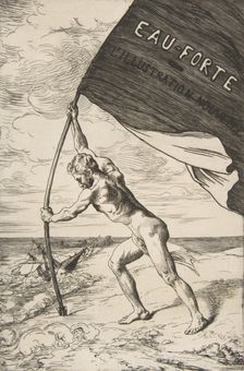 Frontispiece for "L'Illustration Nouvelle", 1868. Creator: Felix Bracquemond