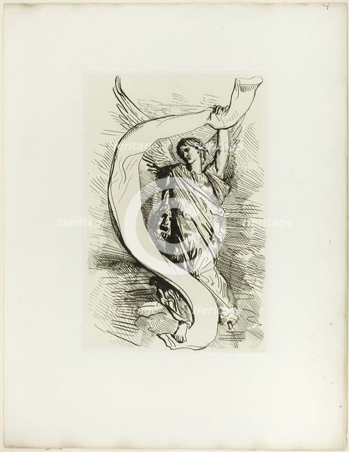 Frontispiece, from Othello, 1844. Creator: Theodore Chasseriau.