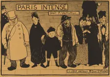Frontispiece from "Paris Intense", 1894. Creator: Félix Vallotton