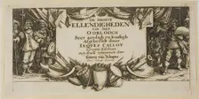 Frontispiece, from The Large Miseries of War, n.d. Creator: Gerard van Schagen