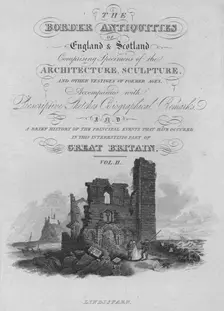 Frontispiece - Lindisfarn 1814. Artist: John Greig