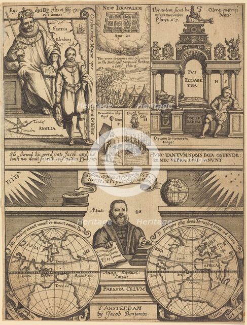 Frontispiece, published 1655. Creator: Unknown.