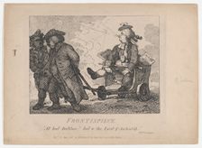Frontispiece (Picturesque Beauties of Boswell, Part the First), May 15, 1786., May 15, 1786. Creator: Thomas Rowlandson