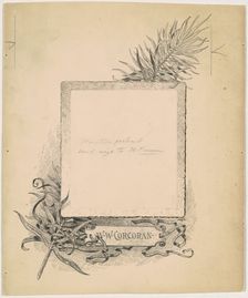 Frontispiece, Portrait of W. W. Corcoran, 1890-1891. Creator: James Henry Moser