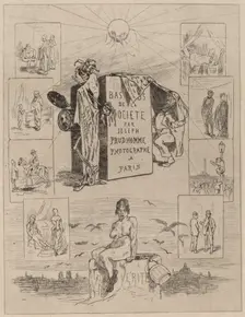Frontispiece: The Dregs of Society (Las bas-fonds de la societe), 1864. Creator: Félicien Rops