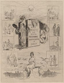 Frontispiece: The Dregs of Society (Las bas-fonds de la societe), 1864. Creator: Félicien Rops
