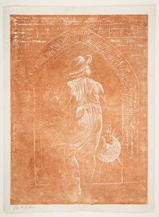 Frontispiece to Jerusalem, the Emanation of the Great Albion, [ca. 1804-20] (?). Creator: William Blake