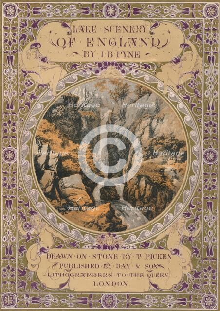 Frontispiece to "Lake Scenery of England" by J. B. Pyne, 1850s. Creator: Thomas Picken.