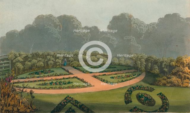 'Frontispiece to the Florists Manual', 1822. Artist: WH Timms.