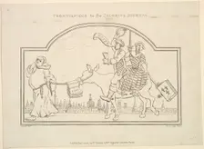 Frontispiece to "The Jacobite's Journal", November 27, 1781. Creator: Richard Livesay