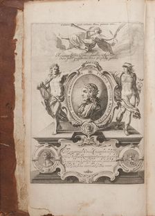 Frontispiece with Portrait of Ovid, Metamorphoses, Oxford, 1632. Artist: Anonymous