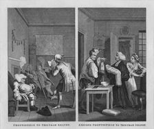 Frontispieces to Tristram Shandy, 1808, (1827). Creator: Thomas Cook