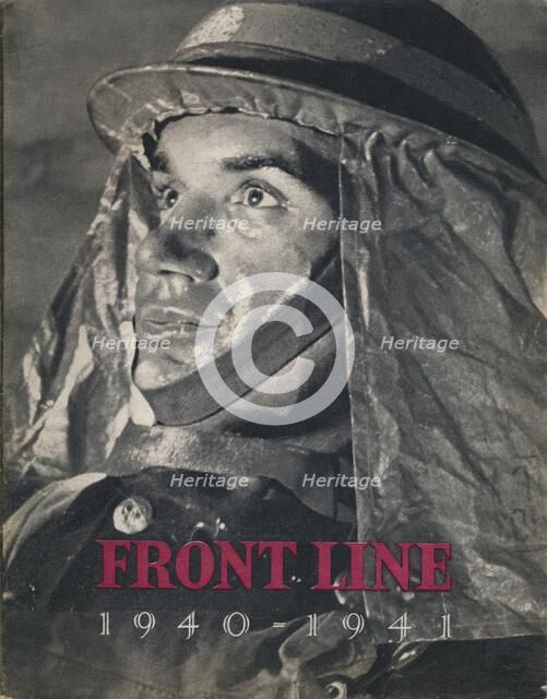 'Frontline 1940-1941': front page, 1942. Artist: Unknown.