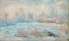 Frost, 1880. Artist: Monet, Claude (1840-1926)