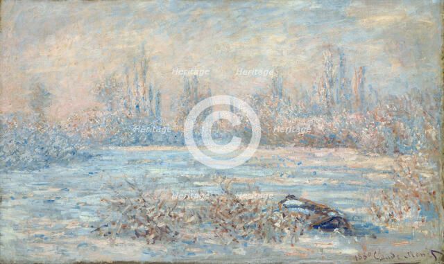 Frost, 1880. Artist: Monet, Claude (1840-1926)