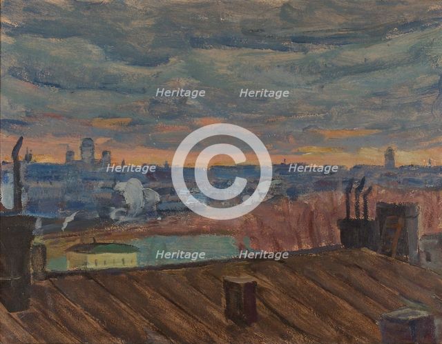 Frosty morning, c1930s. Creator: Reijo Ruskeepaa.