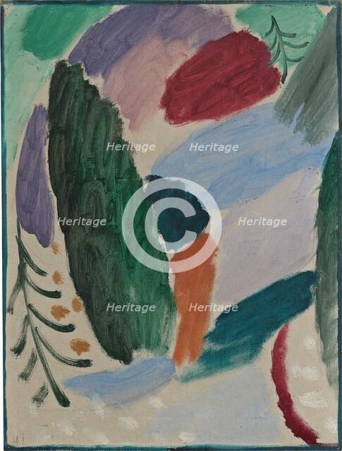 Frosty Day, 1915. Creator: Alexei Jawlensky.