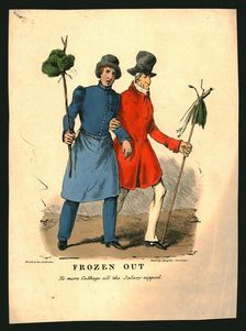 Frozen Out c1830. Creator: Unknown