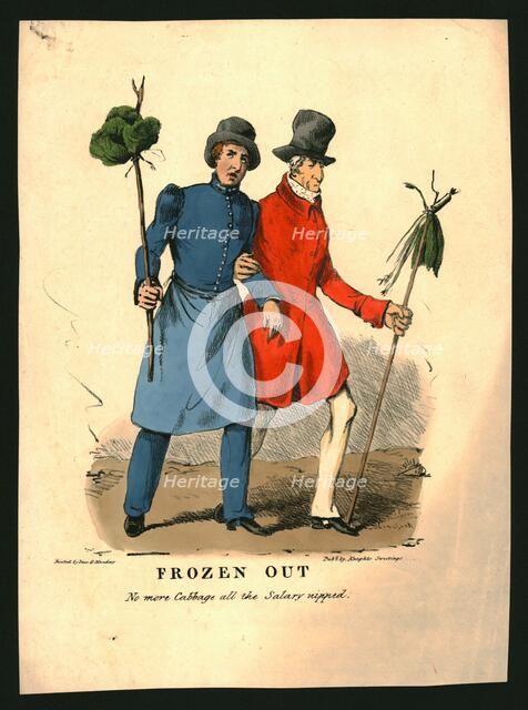 'Frozen Out', c1830. Creator: Unknown.