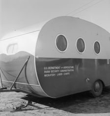 FSA migratory labor camp, Calipatria, Imperial Valley, California, 1939. Creator: Dorothea Lange