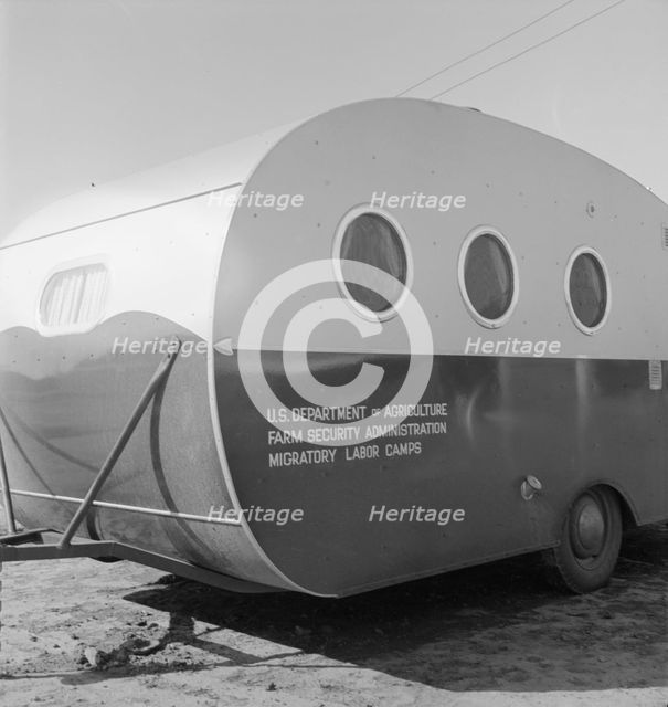 FSA migratory labor camp, Calipatria, Imperial Valley, California, 1939. Creator: Dorothea Lange.