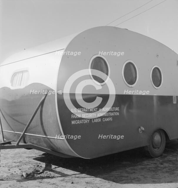 FSA migratory labor camp, Calipatria, Imperial Valley, California, 1939. Creator: Dorothea Lange.