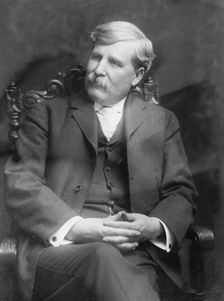 F.T. Gates, seated, 1910. Creator: Bain News Service